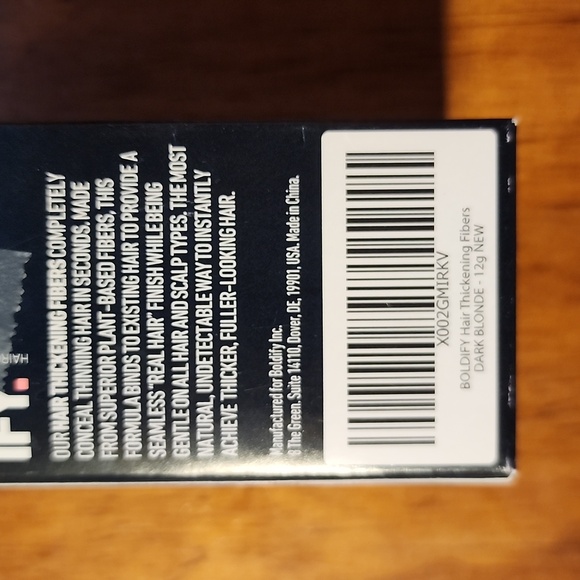 BOLDIFY Dark Blond Hair Fibers 12g Fill in for fine or thinning hair - Picture 3 of 8